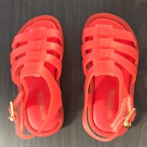 Mini Melissa gladiator sandals